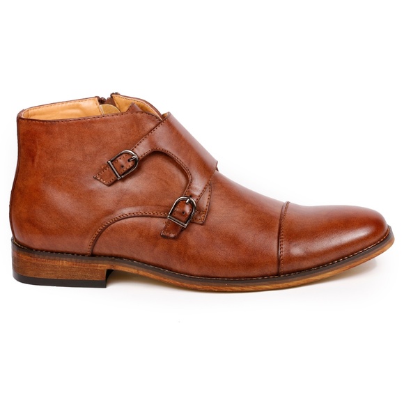 Metrocharm MC107 Men's Chelsea Boots - Cap Toe Ankle Boots For Dress, Casual & Party, Multiple Colors